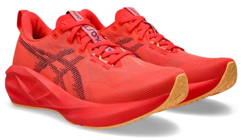 ASICS NOVABLAST 5, Sneaker Uomo, Flash Red Edo Purple, 41.5 EU