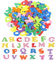 Barlone 260 Stück Moosgummi Buchstaben Selbstklebend A-Z, Schaumstoff Aufkleber für Kinder Bunt, Fördert Kreativität & Feinmotorik, Ideal für Scrapbooking, DIY, Schulprojekte, Lernspiele