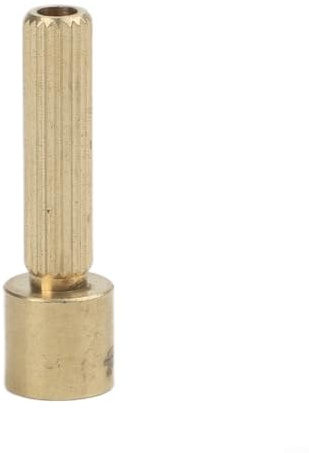 All-Copper Faucet Valve Core Extension Rod with 20-Tooth Design, Extended Sleeve for Concealed Shower Mixer Repair, Gold Finish, Multiple Sizes Available(42mm)