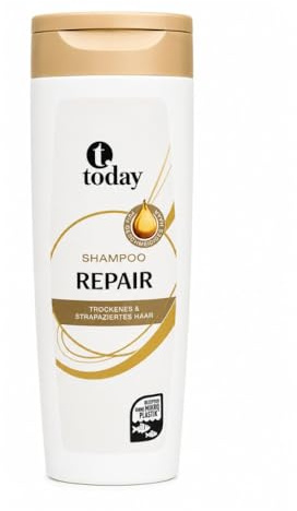 Today Repair Shampoo für trockenes & strapaziertes Haar, mit Provitamin B5, pH-hautneutral, 300 ml