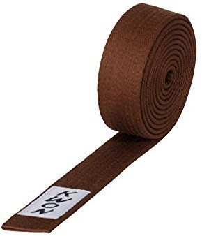 KWON Budogürtel 4 cm breit 320 braun
