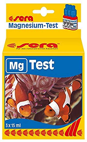 sera 04714 Magnesium Test (Mg), Wassertest, misst zuverlässig und genau den Magnesiumgehalt im Meerwasser Aquarium