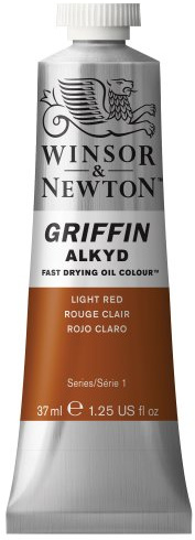 Winsor & Newton Griffin Alkyd Fast Drying Oil Paint, Light Red
