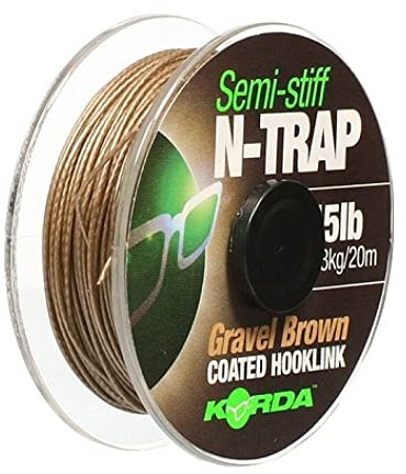 Korda Semi-Stiff N-Trap - Gravel Brown (30lb)