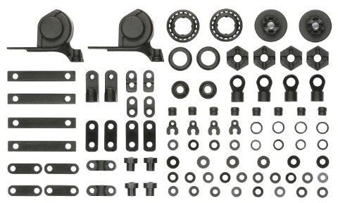 Tamiya 300051510 - XV-01 NN-Teile Abstandhalter, Grau