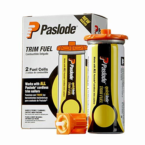 Paslode Universal Short Yellow Trim Fuel Cell - 816007 - For Paslode Finish & Brad Nailers - 2 Pack