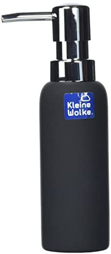 Kleine Wolke 5055926854 Pur Seifenspender, schwarz, 50x180 mm