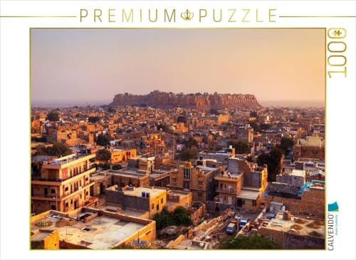 CALVENDO Puzzle Fort Jaisalmer, Rajasthan | 1000 Teile Lege-Größe 64 x 48 cm Foto-Puzzle für glückliche Stunden