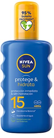 NIVEA 4005808804245 Spf15 Sonnenschutzspray, 1er Pack (1 x 0.2 kg)