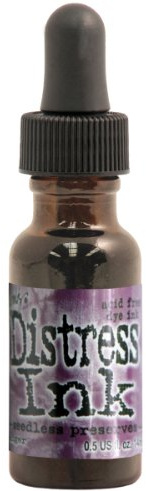 Ranger Tim Holtz Distress Pad Re-Inker .5oz, Seedless Preserves