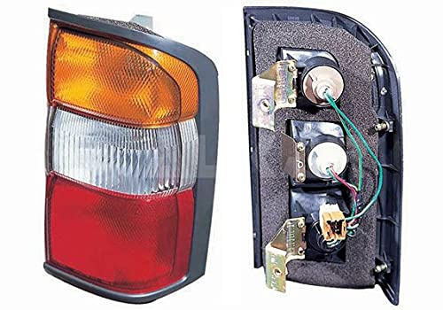 Depo 2202988 Tail Lamp without Bulb Holder - White/Orange
