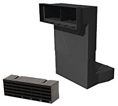 Timloc Telescopic Adjustable Underfloor Cavity with Airbrick Black