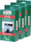 3er Pack Fenster Fliegengitter 150 x 180cm anthrazit