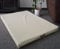 Hundebettenmanufaktur Hundematratze Hundebett Kunstleder Schaumstoff 5 cm Verschiedene Größen und Farben wählbar (130 cm X 90 cm, Creme)