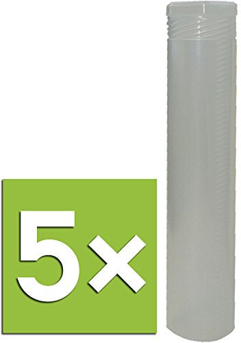 Rumold DP Drehpack Versandrollen Polyethylen (Transparent, 5 Stück)