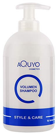 Style & Care Volumen Shampoo für feines und dünnes Haar (500ml) | Haarshampoo verleiht dem Haar Volumen und Fülle | salzfrei, silikonfrei und parabenfrei