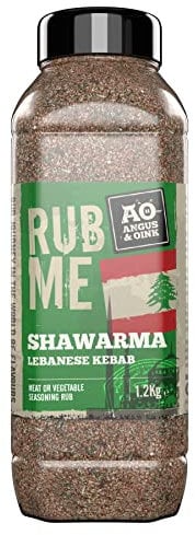 Angus & Oink Rub Me Shawarma Lebanese Kebab BBQ Seasoning (POD)