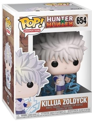 Funko POP! Animation: Hunter X Hunter - HxH - Killua Zoldyck - Hunter X Hunter (HXH) - Vinyl-Sammelfigur - Geschenkidee - Offizielle Handelswaren - Spielzeug Für Kinder und Erwachsene - Anime Fans