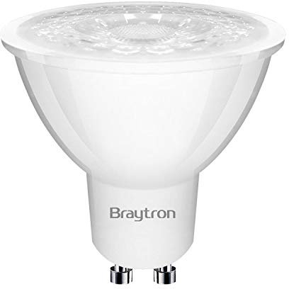 Braytron GU10 7W LED Leuchtmittel Warmweiß 3000K 581 lumen Spot Strahler Einbauleuchte Energiesparlampe Glühlampe