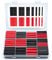Wirefy Funda Termoretractil para Cables Impermeables - 200x Tubo Termoretractil para Cables de Doble Pared 3:1 - Recubierto con Adhesivo - Tubo Térmico - Negro y Rojo