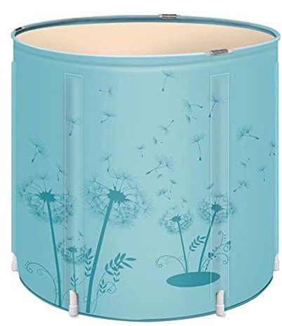 MiduoHu Baignoire Portable Grande Baignoire Spa Familiale Pliable Adulte, Baignoire de Camping Mobile Écologique, Seau De Baignoire Épaissir Confortable Autonome