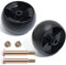 CheeMuii 734-04155 Mower Deck Wheels Kit 2 Pack 5 Deck Gauge Wheels Replace for Cub Cadet 734-04155 Replace for Toro 112-0677 72-025 210-275 with Bolts & Locknuts