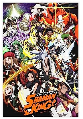 1 Anime Shaman King (2021) Leinwand-Poster, Wandkunst, Dekordruck, Bild, Gemälde für Wohnzimmer, Schlafzimmer, Dekoration, ungerahmt: 30 x 45 cm