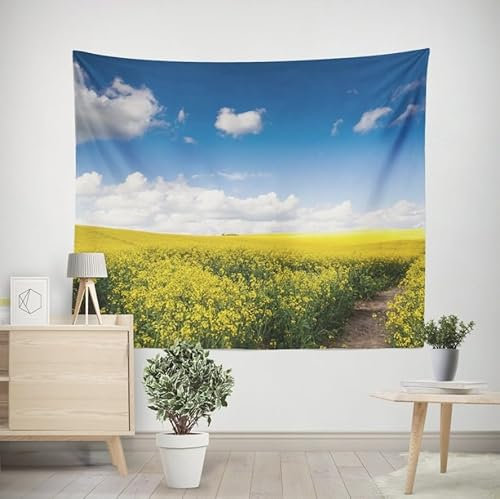 EHOMERY Wandteppich Kinderzimmer Mädchen Wanddekoration Tumblr Raps Wandteppich Vintage Groß Wandtuch Outdoor Wohnzimmer Schlafzimmer Wandbehang Dekoration 150x130cm