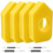 VooGenzek 4 PCS Air Filter for Lawn Mower 698369 and 4 PCS Governor Springs 692211 691859, Air Filter Yellow Foam Replacement, Compatible with Briggs & Stratton 4216 5088 5099 MTD 490-200-0011