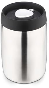 Weis 15972 Edelstahl Vorratsdose mit Vakuumierfunktion 1100ml