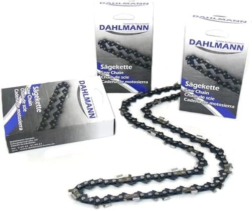 DAHLMANN Halbmeißel Sägekette 3 Stück 3/8 35 cm 1,3 mm für HUSQVARNA 120 Mark II 130 135 Mark II 140 236