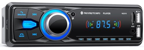 Autoradio Bluetooth,CENXINY Auto Radio Bluetooth 1Din Autoradio mit Bluetooth FM 2USB/AUX/SD Karte/MP3-Player Fernbedienung, Unterstützung für iOS/Android