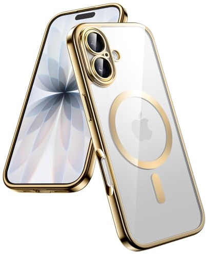 JETech Magnetische Hülle für iPhone 17, Gold