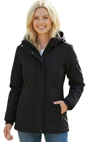 chiguomaoyi Vestes imperméables femmes Imperméable à capuche Veste softshell Manteau fonctionnel décontracté pour l'extérieur