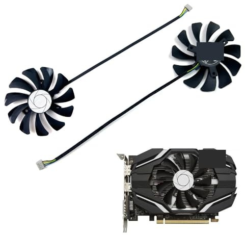 YLGOZFM Laptop-Ersatzteile Lüfter 85 mm 4-polig für MSI Inno3D P106 960 für GeForce GTX 1060 AERO ITX 3G 6G OC RX560 RX550 RX460 4 GB Kühlerlüfter