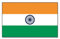 Qualitäts Fahne Flagge Indien 90 x 150 cm mit verstärktem Hissband