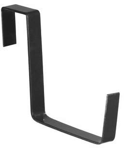 LOKUS Lot de 2 supports pour jardinière de balcon IV - Noir mat