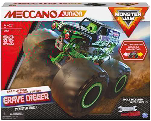 Meccano - Konstruktionsspielzeug - Junior Monster Jam Truck