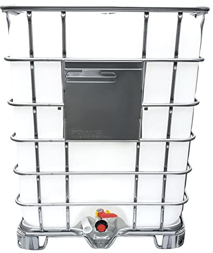1250 Liter IBC Container Regentonne Wasserfass Tank