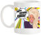 Fonhark - Tazza da caffè ispirata a RuPaul's Drag Race, Happy Birthday Kween! Tazza da caffè ispirata alla cultura pop di Reality TV, 325 ml, colore: bianco