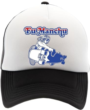 Hopestly Fu Manchu Kappe Baseball Unisex Herren Damen Erwachsene Einstellbar Cap Unisex Men's Women's