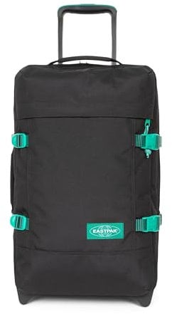 Eastpak TRANVERZ S Koffer, 51 x 32.5 x 23 cm, 42 L - Kontrast Stripe Black (Schwarz)