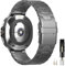 Miimall Titan Armband für Samsung Galaxy Watch Ultra 47MM Armbänder 2024/2025, Angenehmes Tragen Einfache Installation Titanium Metall Band Abnehmbares Ersatzbänder für Galaxy Watch Ultra Band, Grau