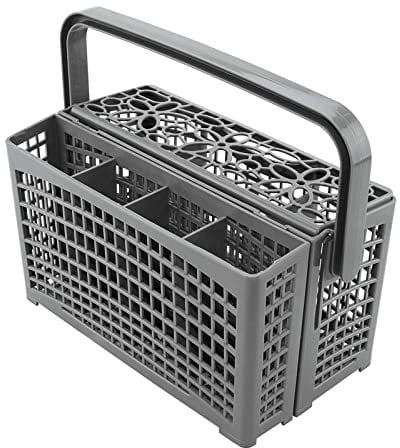 Universal Dishwasher Basket 2in1 Replacement Holder for Cutlery Kitchen Storage Box for Compatible with Most Brands