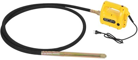 Beton Rüttler Betonvibrator Betonrüttler mit Rüttelstab 4 m und 2300W Leistung für Baustellen und Bauprojekte ergonomischer Griff für Betonmischung und Vibrationsentfernung