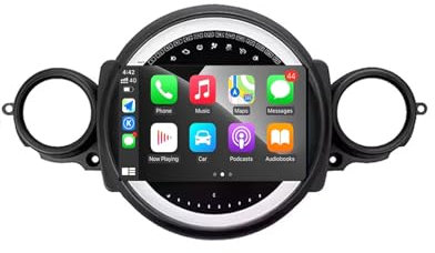 9 pollici 2 DIN Touch Screen Android 13 Autoradio Stereo per BMW Mini Cooper R56 R60 R51 2006-2014 con WiFi Controllo del Volante Video Recei Autoradio Stereo Car Stereo Radio Touchscreen(Q1 1+16G)
