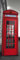 London - Red Phoneboxes - Rote Telefonzellen Städte Slim-Poster Druck - Grösse 30,5x91,5 cm