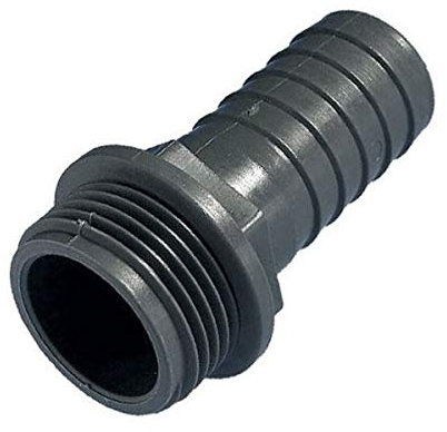 Pisces Male BSP hosetail Connector 20mm Barb to 0.5(in) Thread for Pond and Garden Hose Tubing