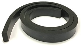 Neoprene Rubber Strip 50 mm Wide - 15 mm Thick - 1 Meter Long Pack Size : 1