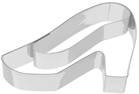 Kaiser Plätzchen Ausstecher Schuh, Hochzeit, Edelstahl, Ausstechform für Kekse, 5 x 8 x 2,5 cm